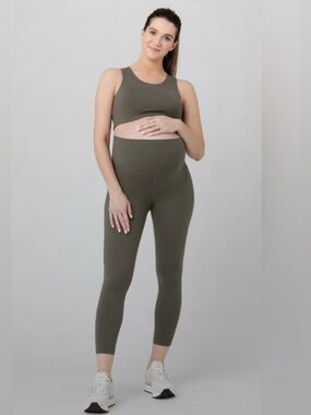 🤰🏻💚RIPE TEMPO MATERNITY SUPPORT SPORT BRA & FULL LENGTH LEGGING SET💚🤰🏻